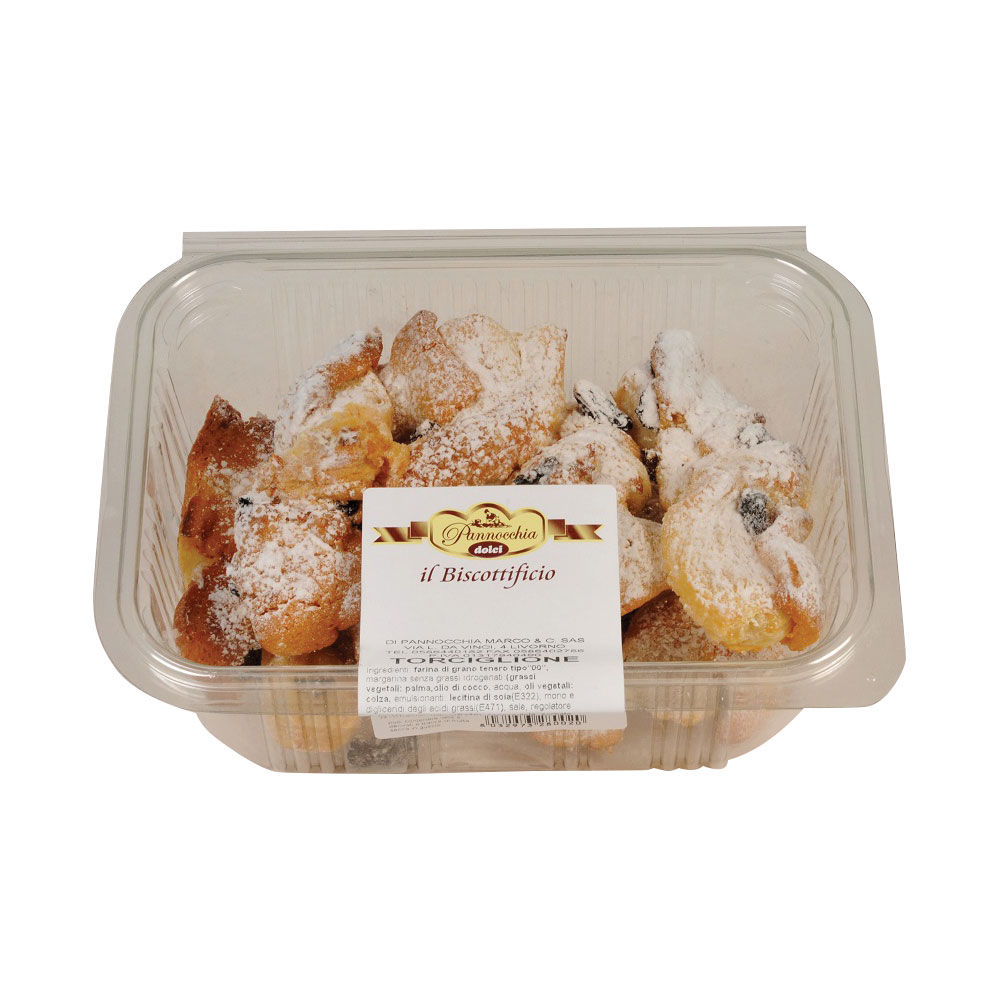 Torciglioni con uvetta e pinoli 200 gr