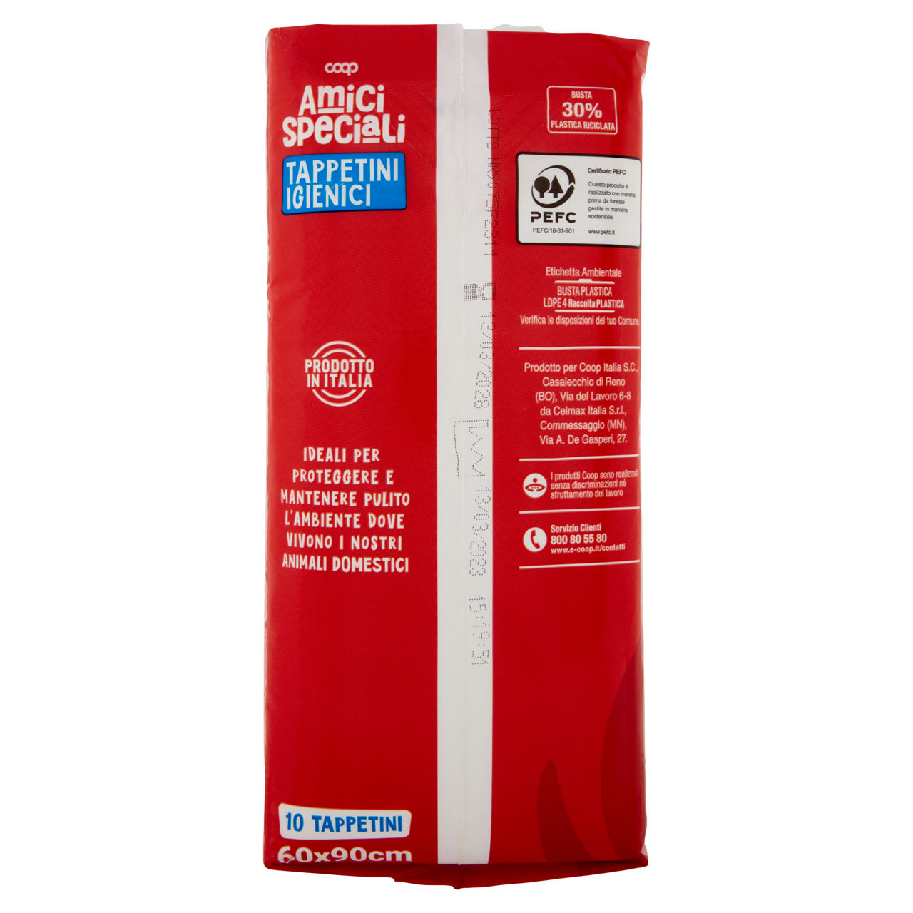 Acc.cane tappetino igienico amici speciali coop multiuso cm 60x90 cello pz 10 - Immagine 51