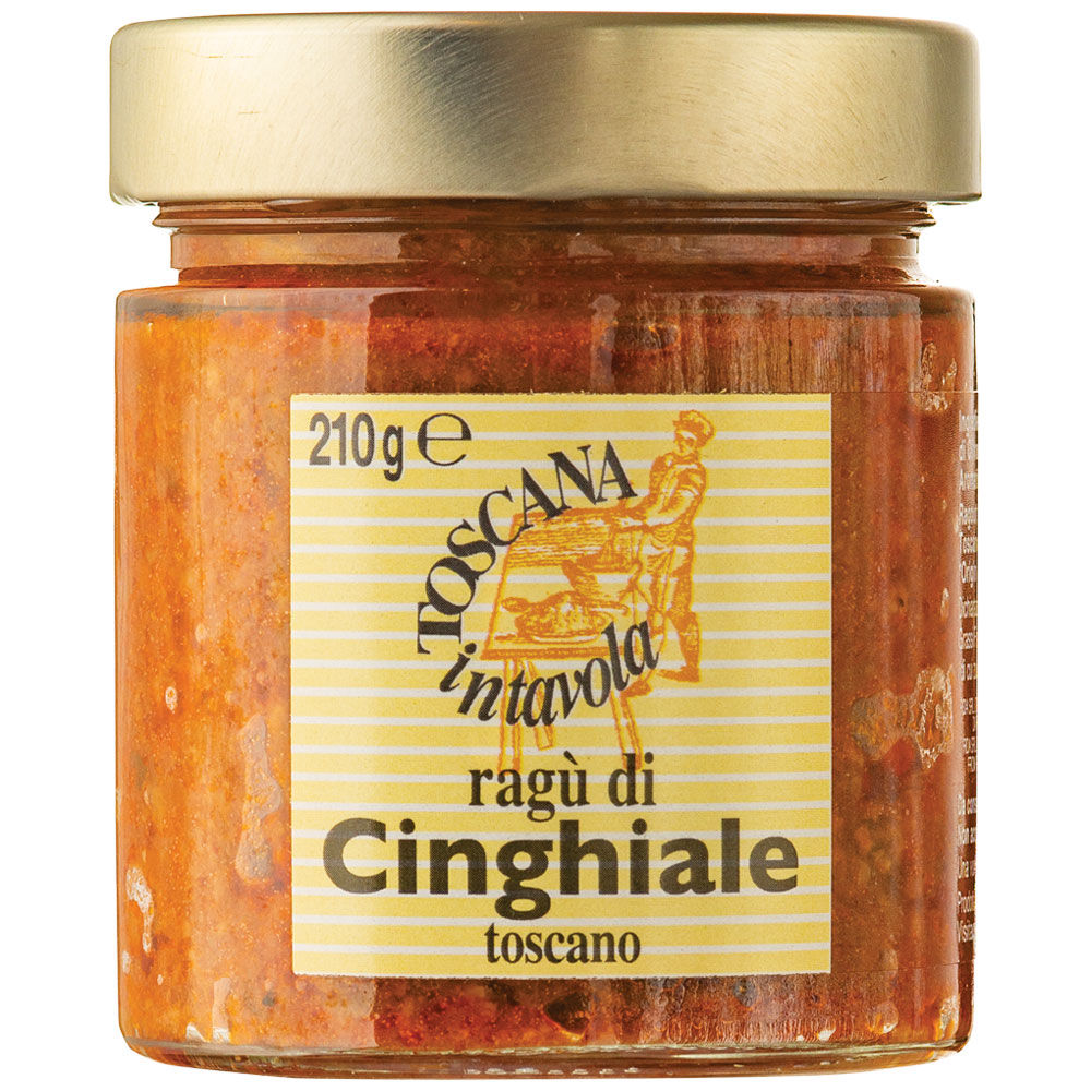 Ragù di cinghiale toscano 210 gr - Immagine 01