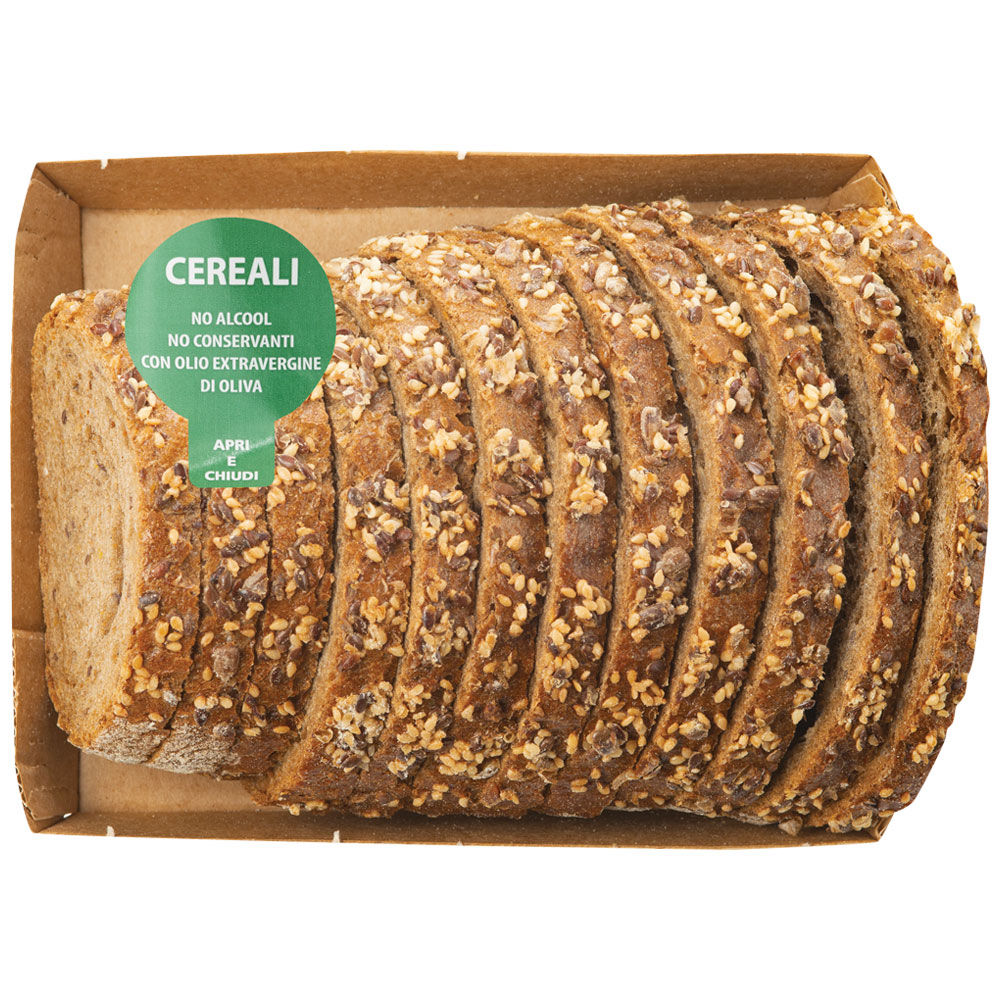 Filone ai cereali a fette 250 gr - Immagine 01