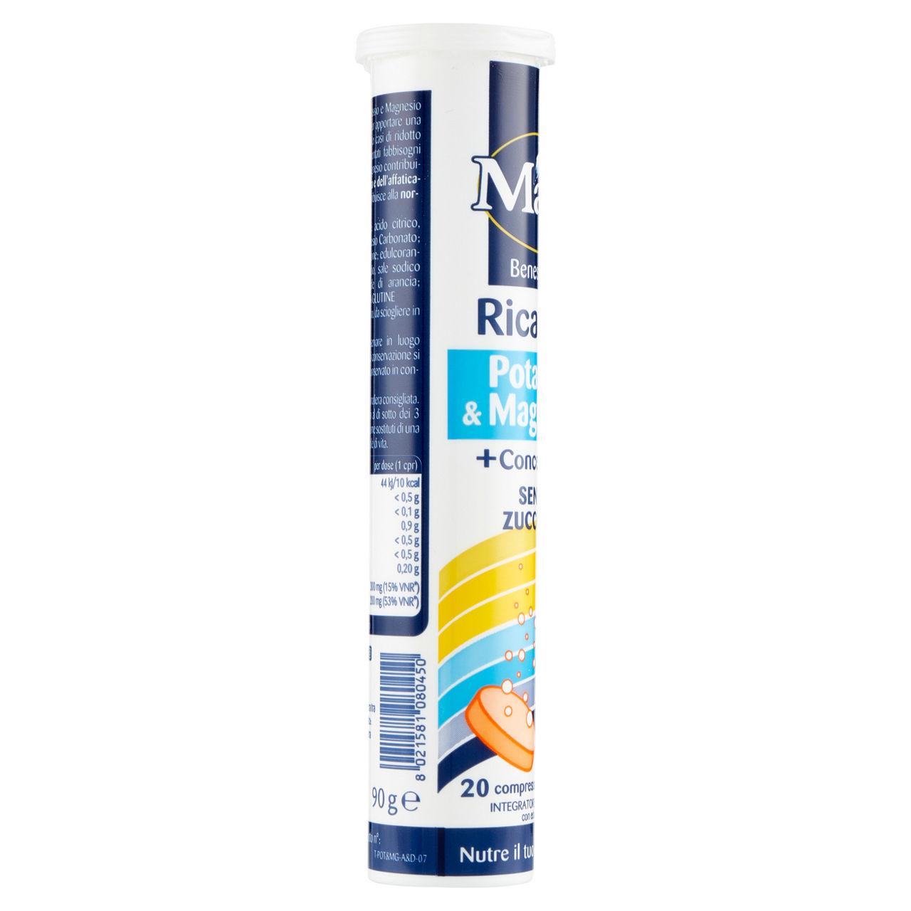 Integratore alimentare potassio e magnesio ricarica 20 compresse effervescenti - Immagine 41