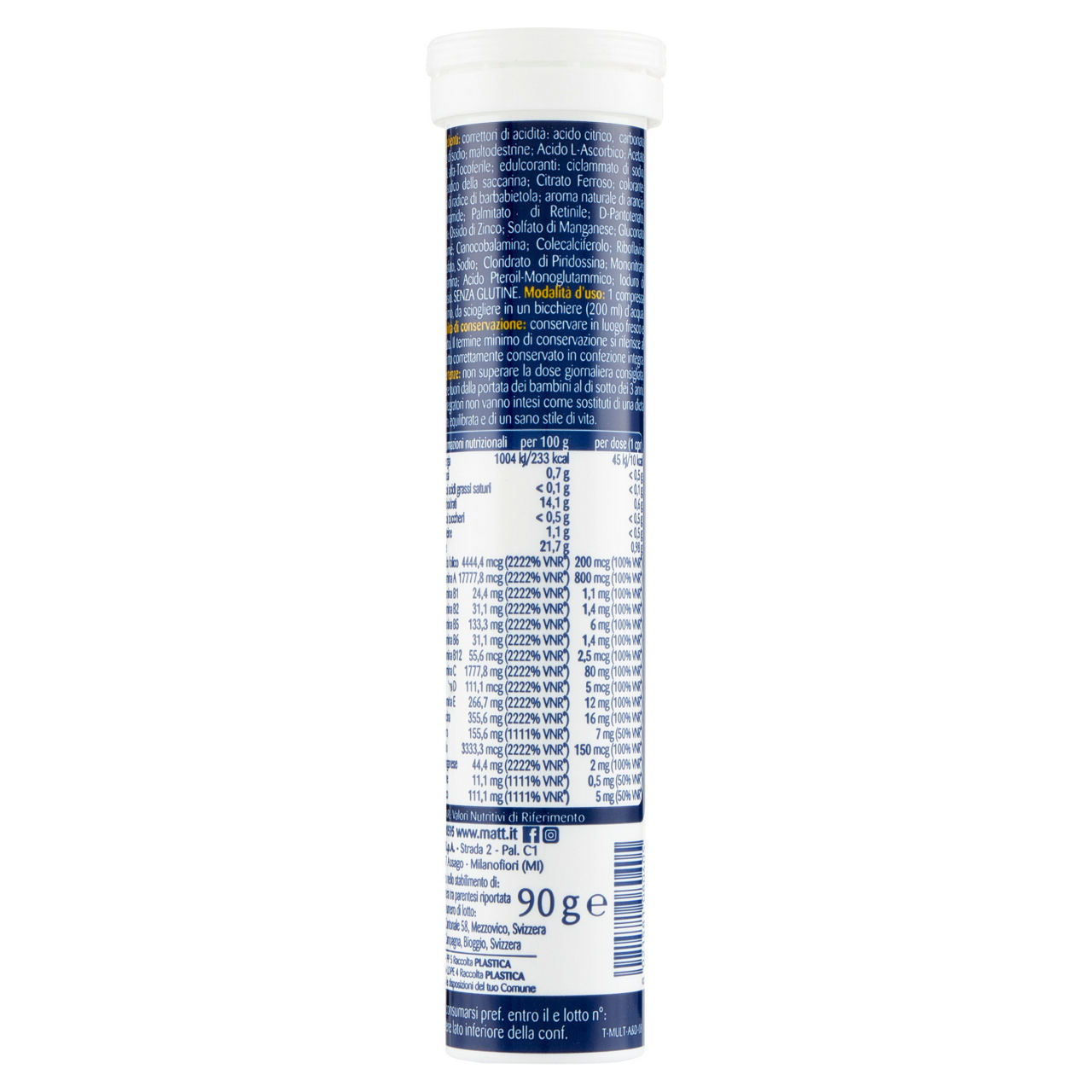 Integratore alimentare Vigore Vitamine & Minerali 20 compresse effervescenti - Immagine 31