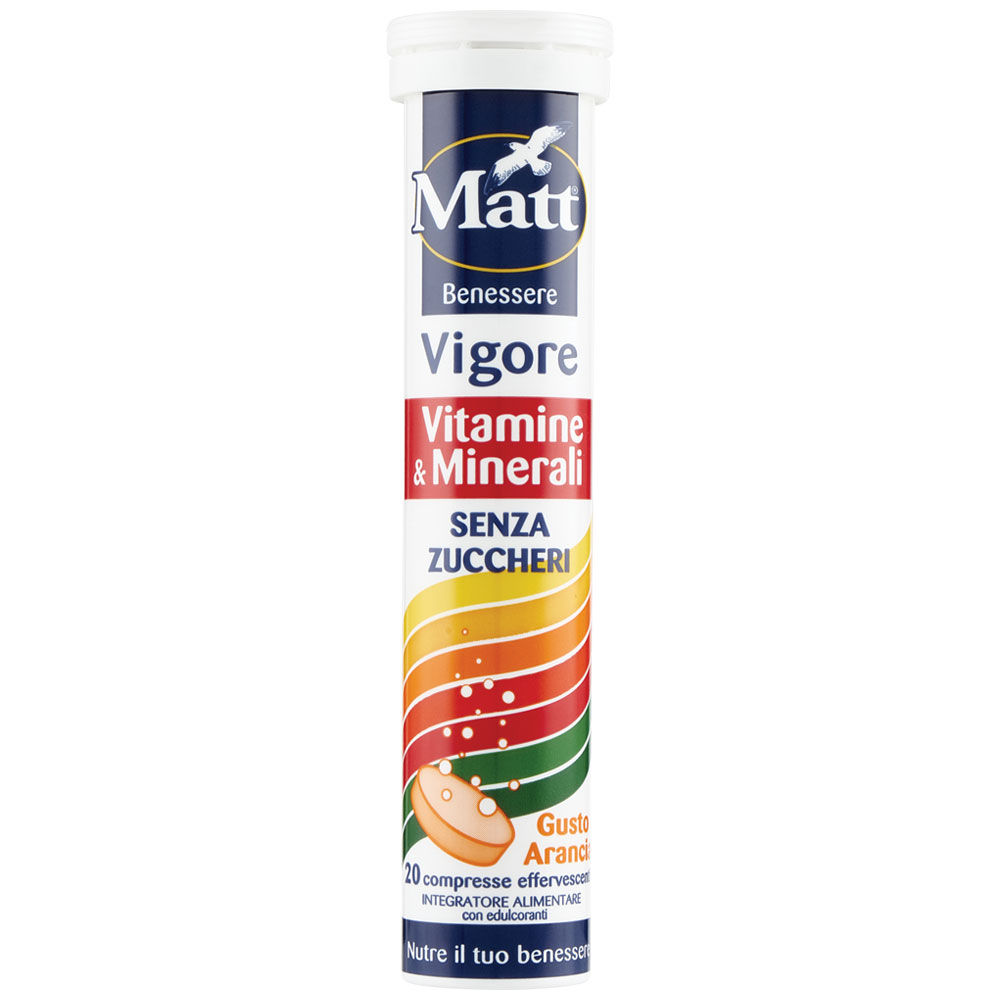 Integratore alimentare Vigore Vitamine & Minerali 20 compresse effervescenti