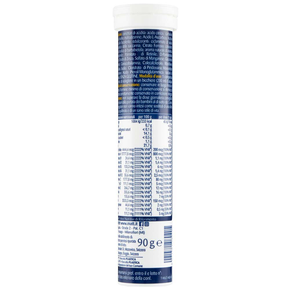 Integratore alimentare Vigore Vitamine & Minerali 20 compresse effervescenti - Immagine 21