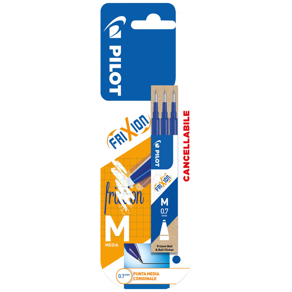 Refill Frixion blu 3 ricariche
