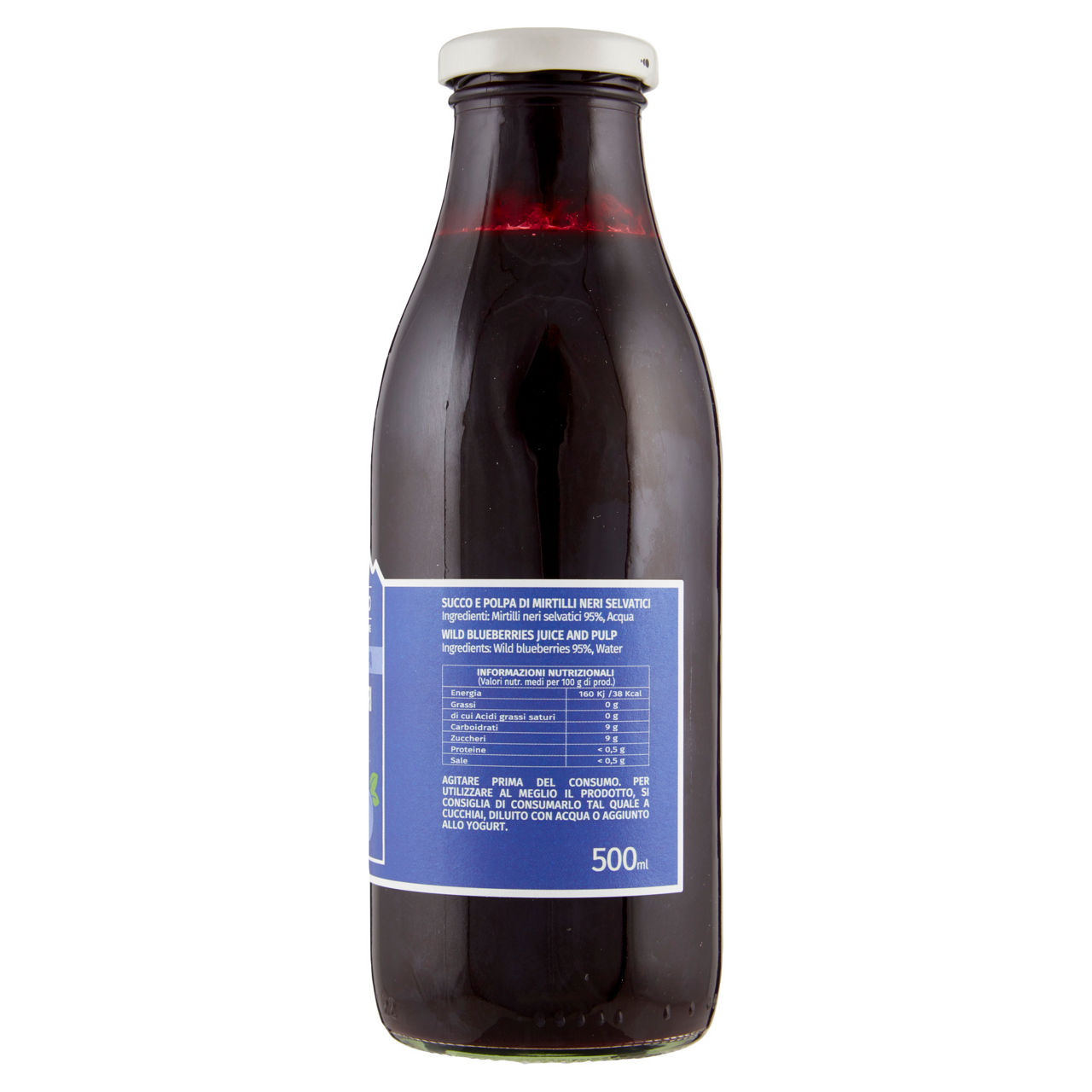 Succo e polpa di mirtillineri selvatici 500 ml - Immagine 51