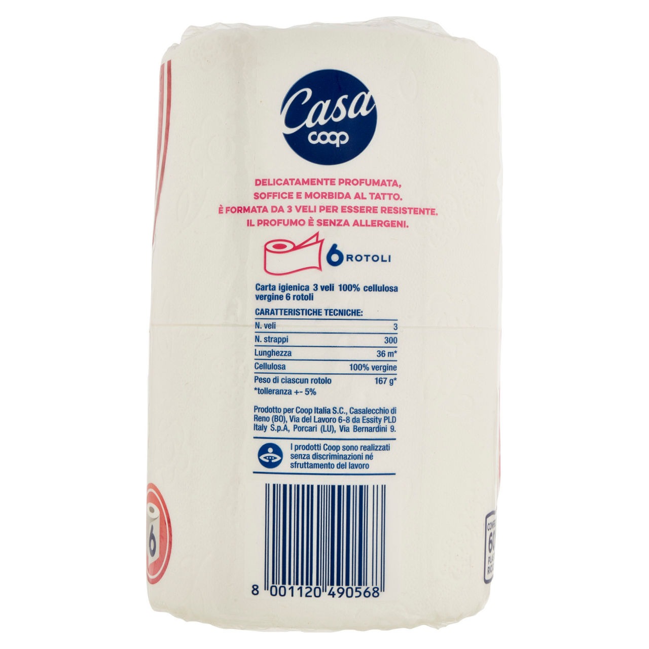 Carta igienica profumata 3 veli 300 strappi 6 pz - Immagine 31