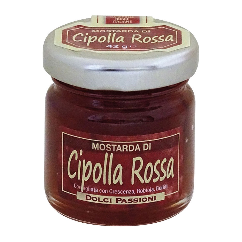 Mostarda di cipolla rossa 42 gr - Immagine 01