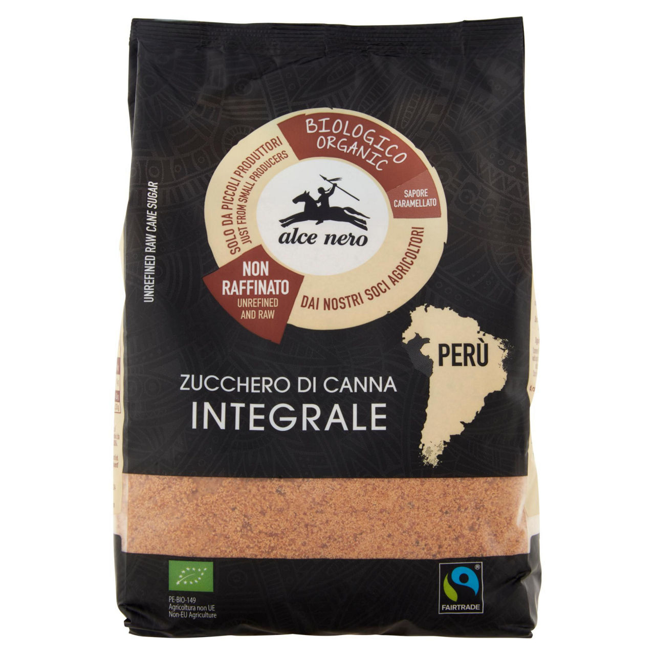 Zucchero di canna integrale bio 500 gr - Immagine 01