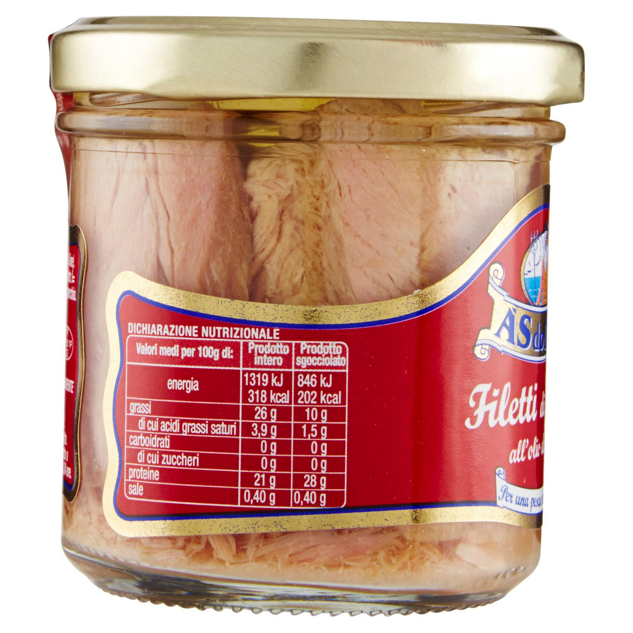 Filetti di tonno all'olio di oliva  as do mar vv gr.150 - Immagine 31