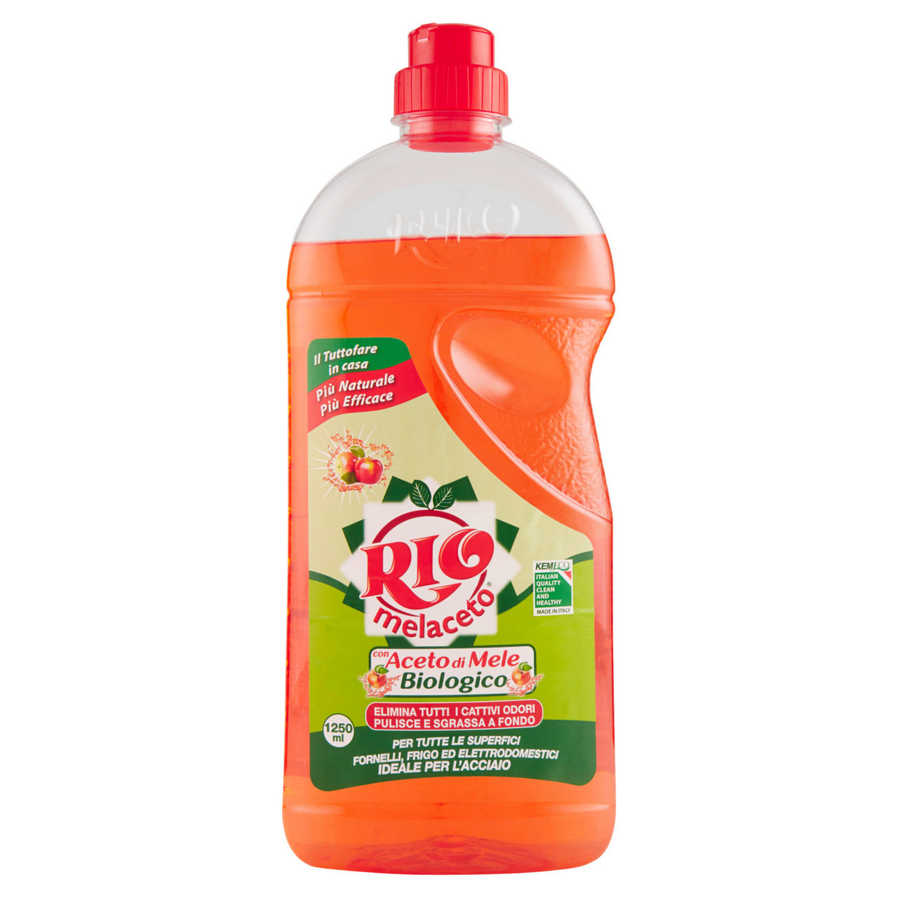 Detergente per tutte le superfici con aceto di mele bio 1,25 lt