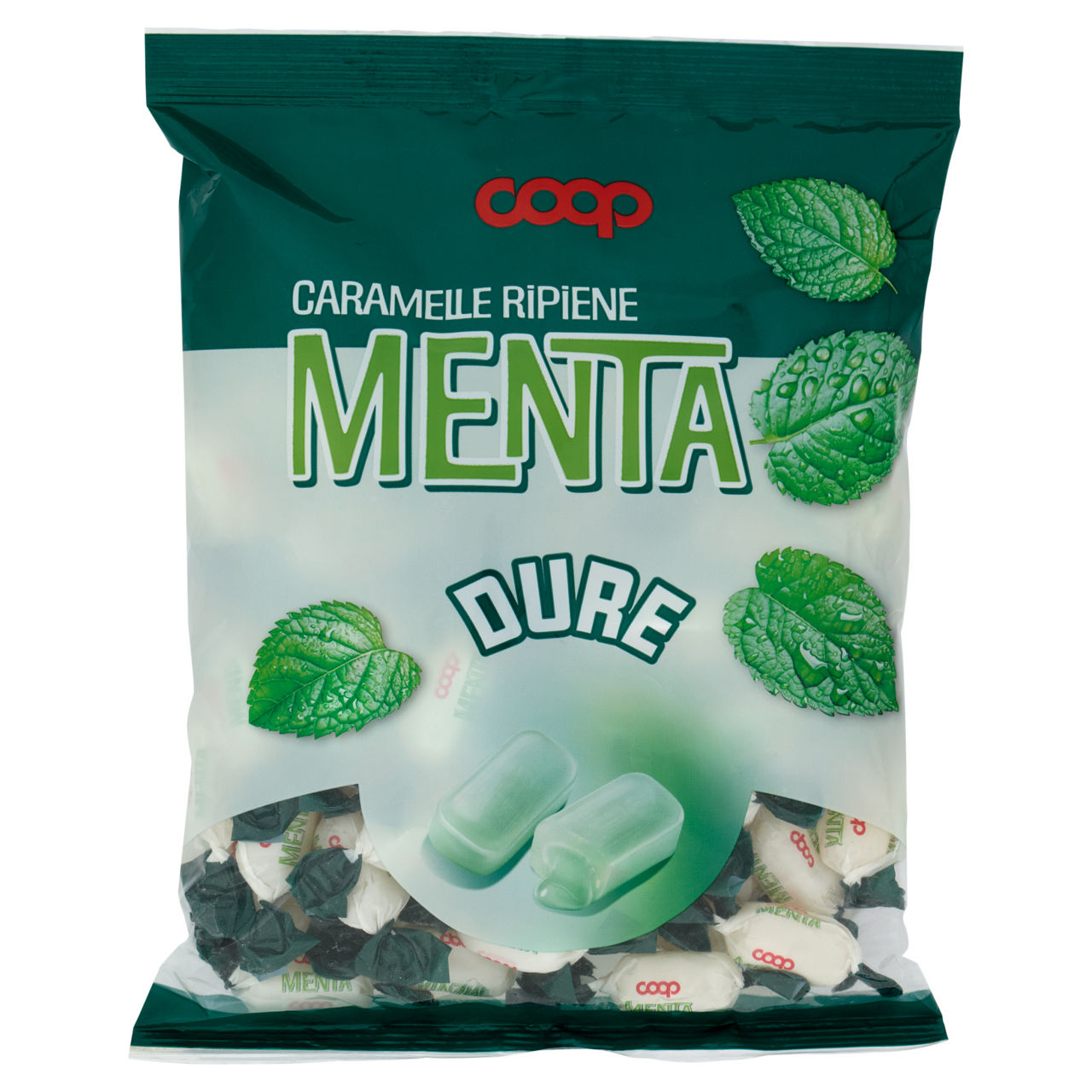 Caramelle dure ripiene alla menta 500 gr