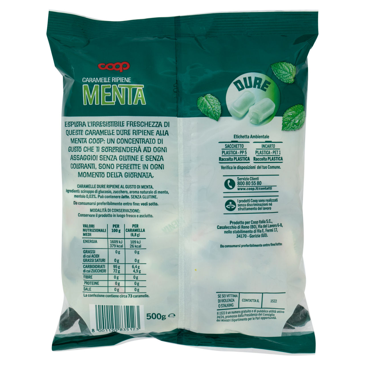 Caramelle dure ripiene alla menta 500 gr - Immagine 31