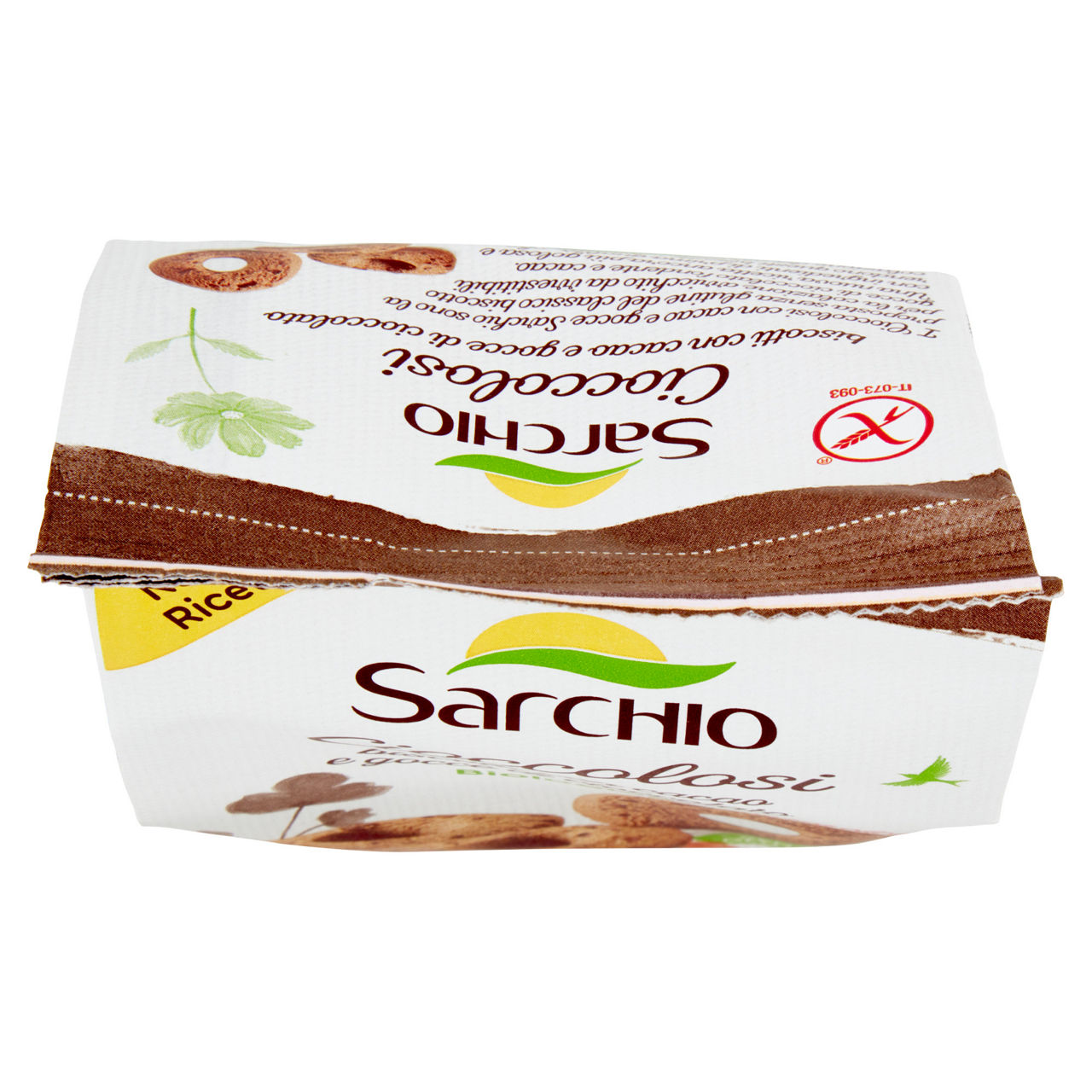 Biscotti Cioccolosi con gocce di cioccolato fondente bio senza glutine 200 gr - Immagine 11