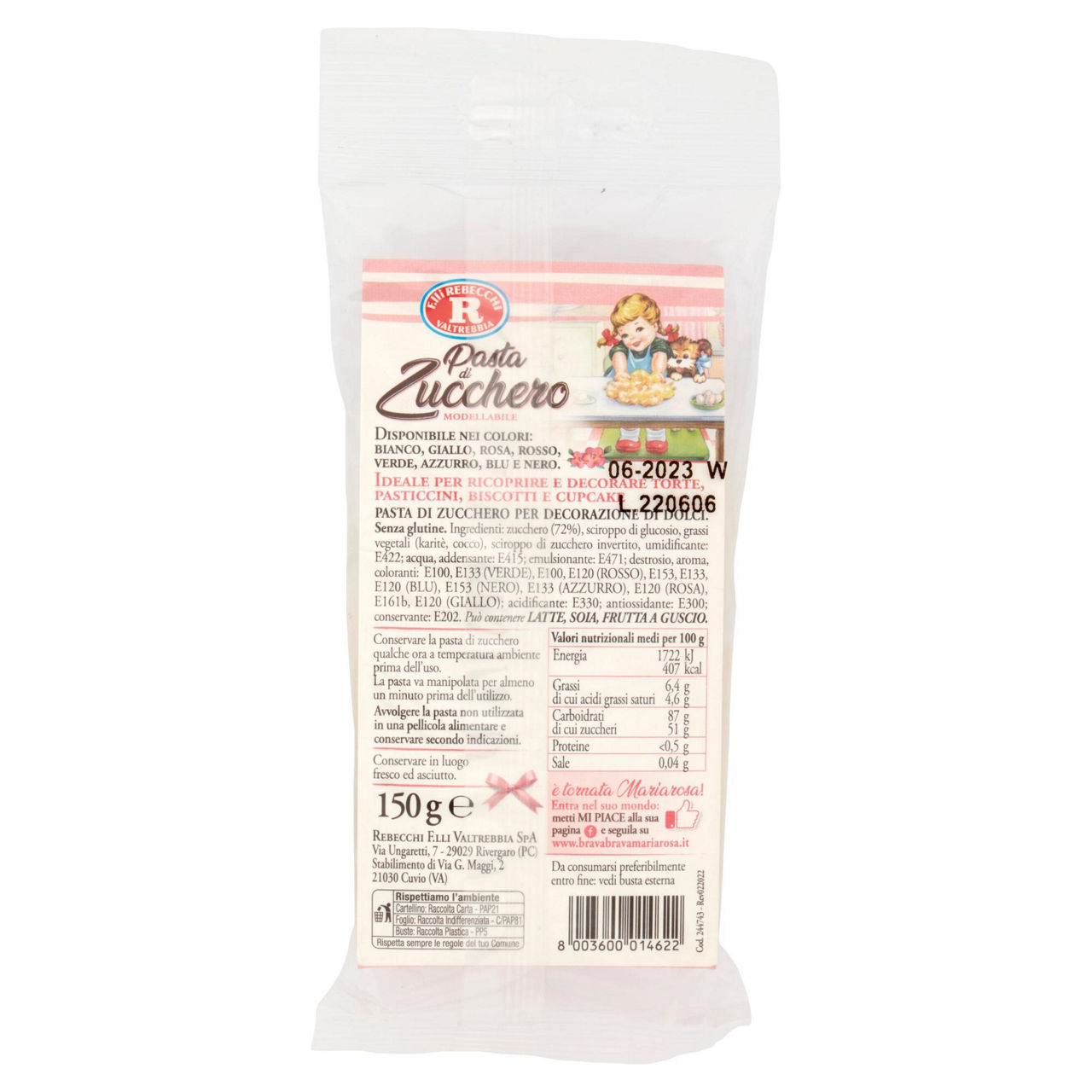 Pasta di zucchero 150 gr - Immagine 21