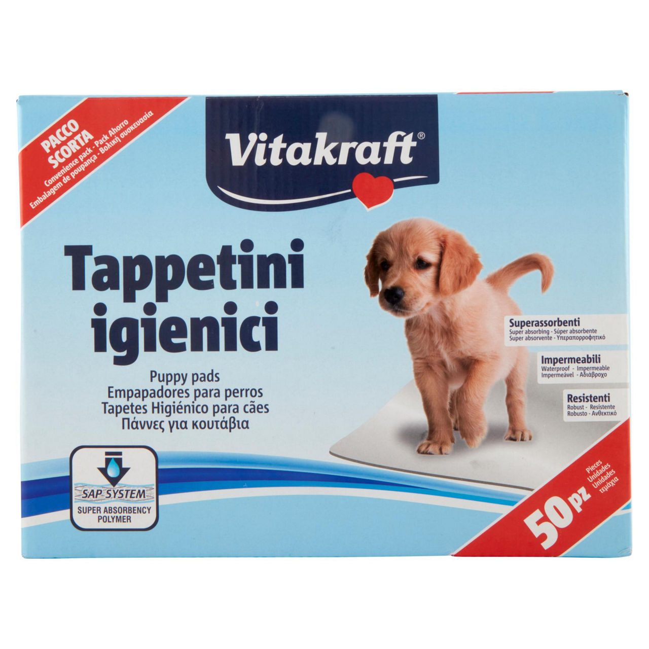 Tappetini igienici vitakraft  pacco scorta scatola pz.50 - Immagine 31
