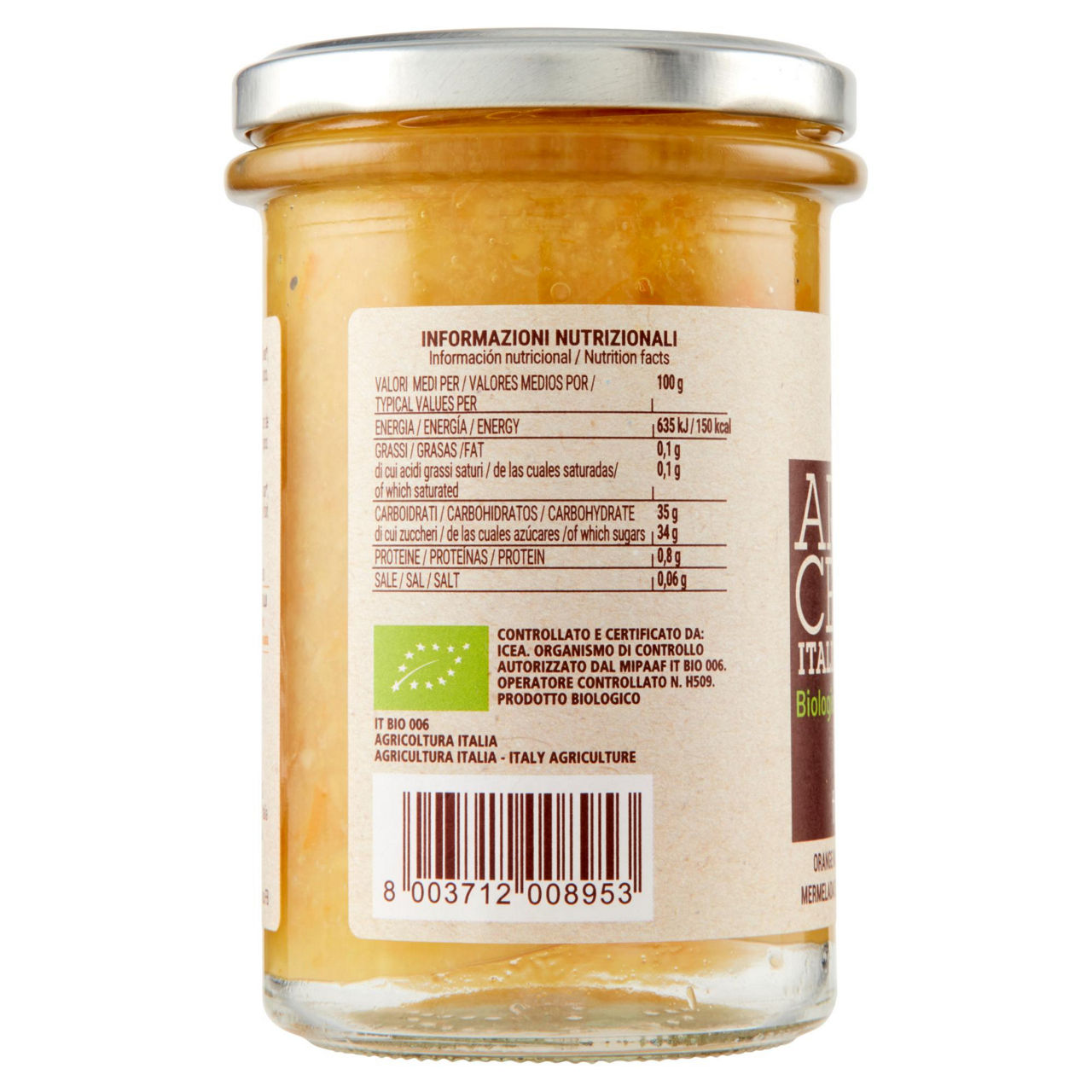 Composta di arance senza glutine sarchio gr.320 - Immagine 11