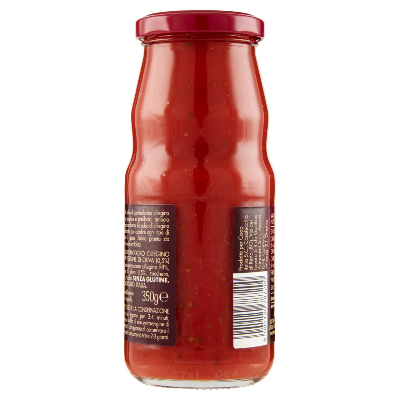 Salsa di pomodorino Ciliegino di Sicilia 350 gr - Immagine 21