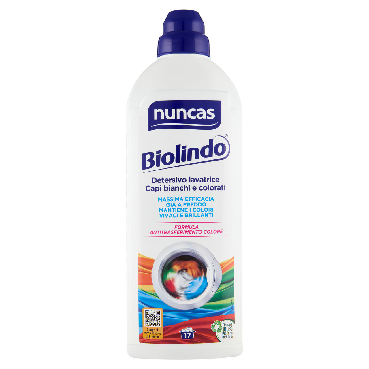 Detersivo lavatrice nuncas lindo  1lt - Immagine 01