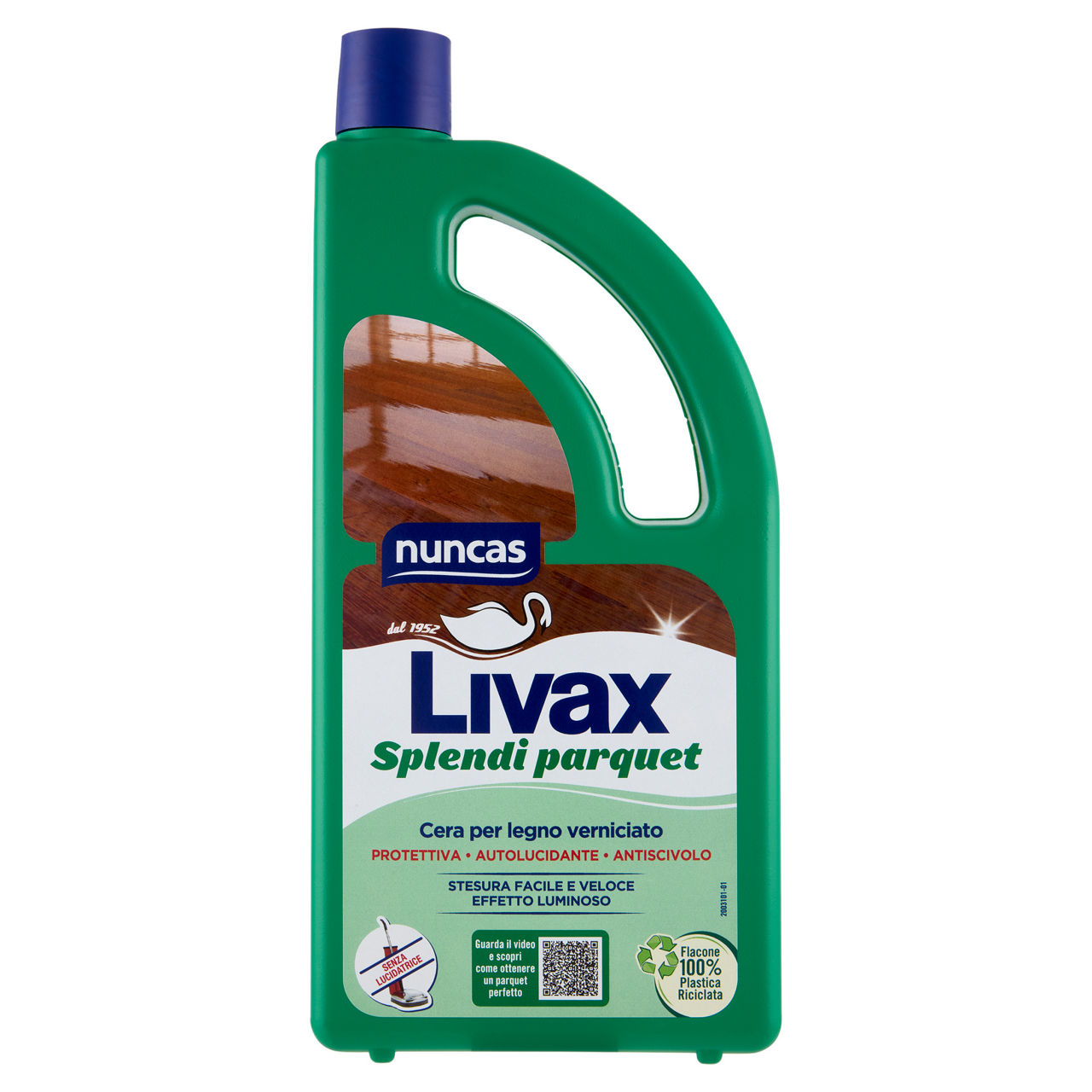 Cera pavimenti nuncas livax splendi parquet  1lt - Immagine 01