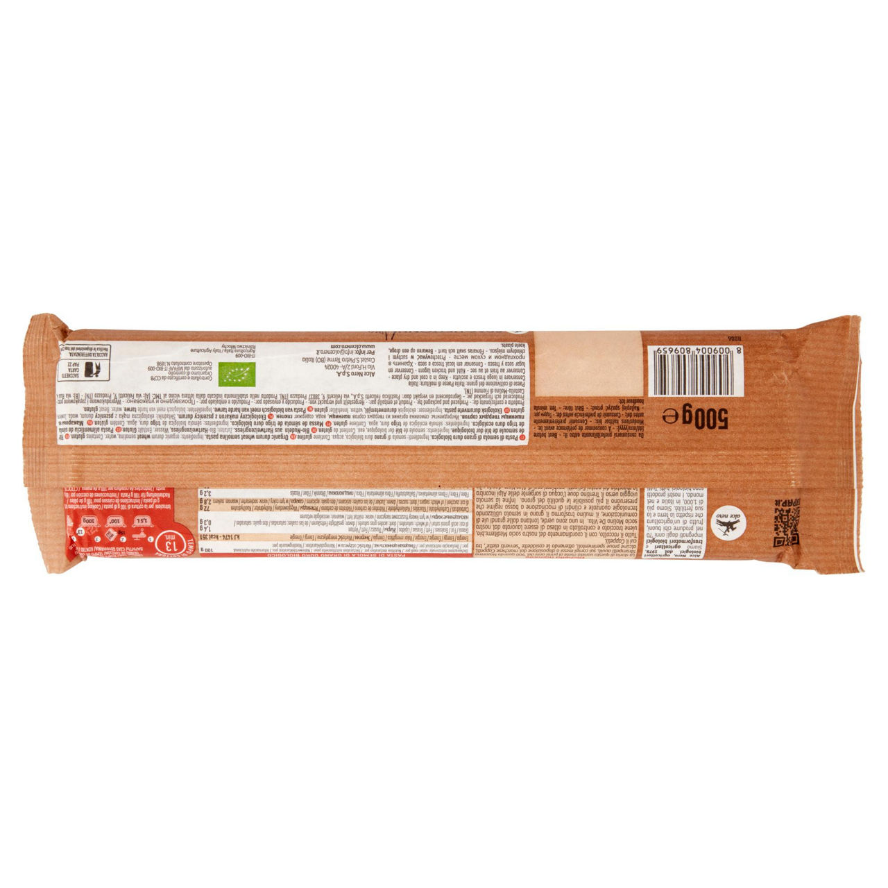 Spaghettoni grano Cappelli pasta di semola di grano duro al bronzo 500 gr - Immagine 21
