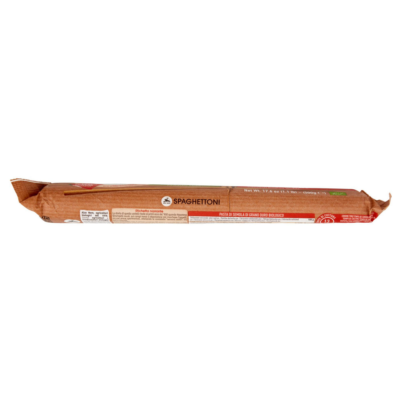 Spaghettoni grano Cappelli pasta di semola di grano duro al bronzo 500 gr - Immagine 41