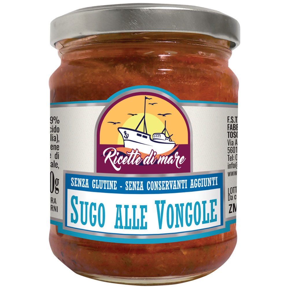 Sugo alle vongole 180gr.= - Immagine 01