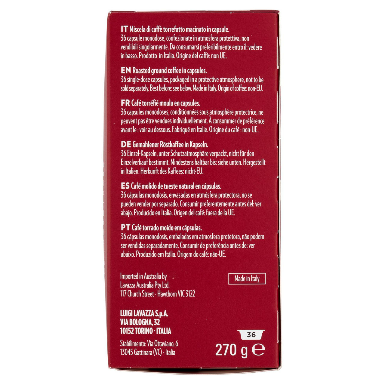 Caffè in capsule espresso Intenso 36 pz - Immagine 11