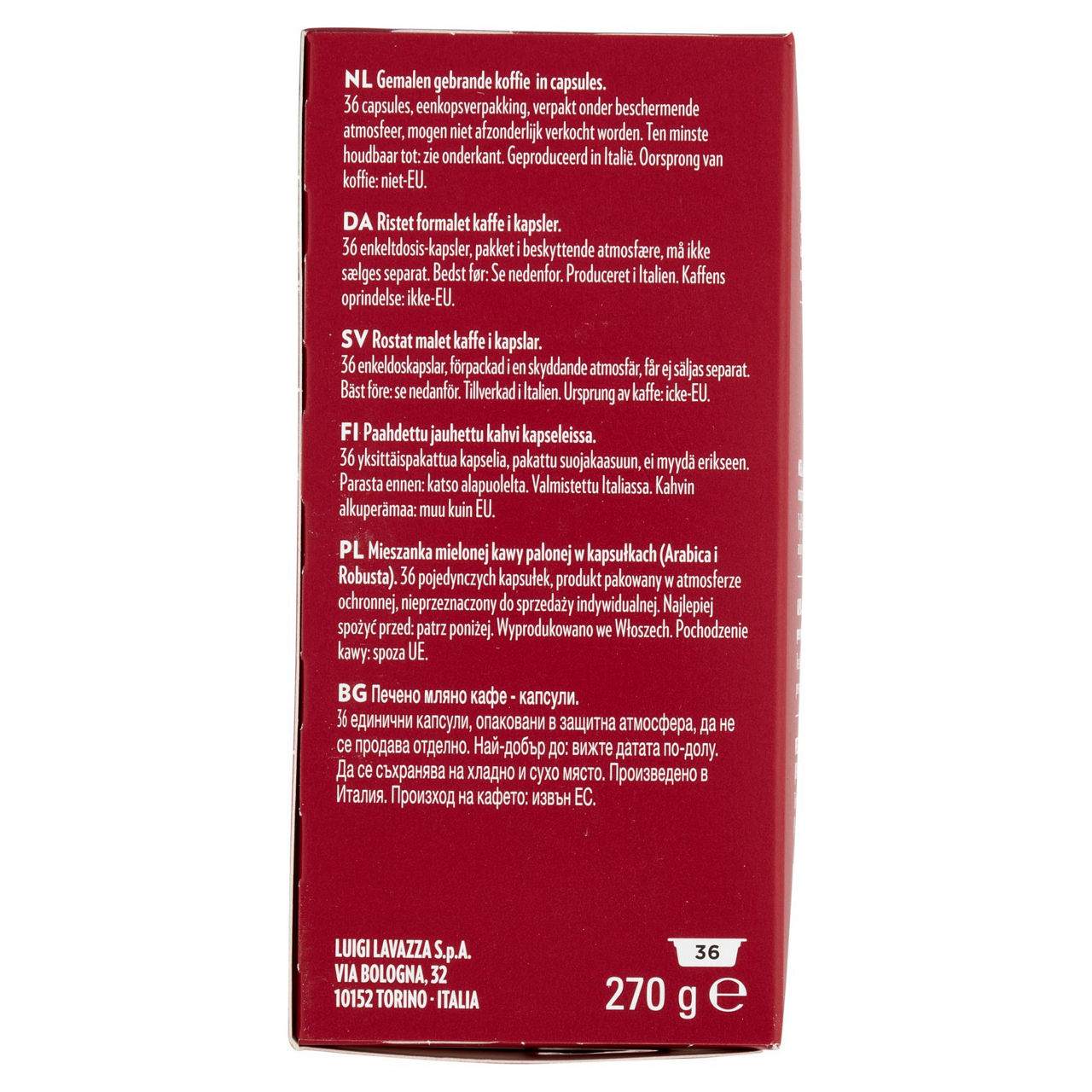 Caffè in capsule espresso Intenso 36 pz - Immagine 31