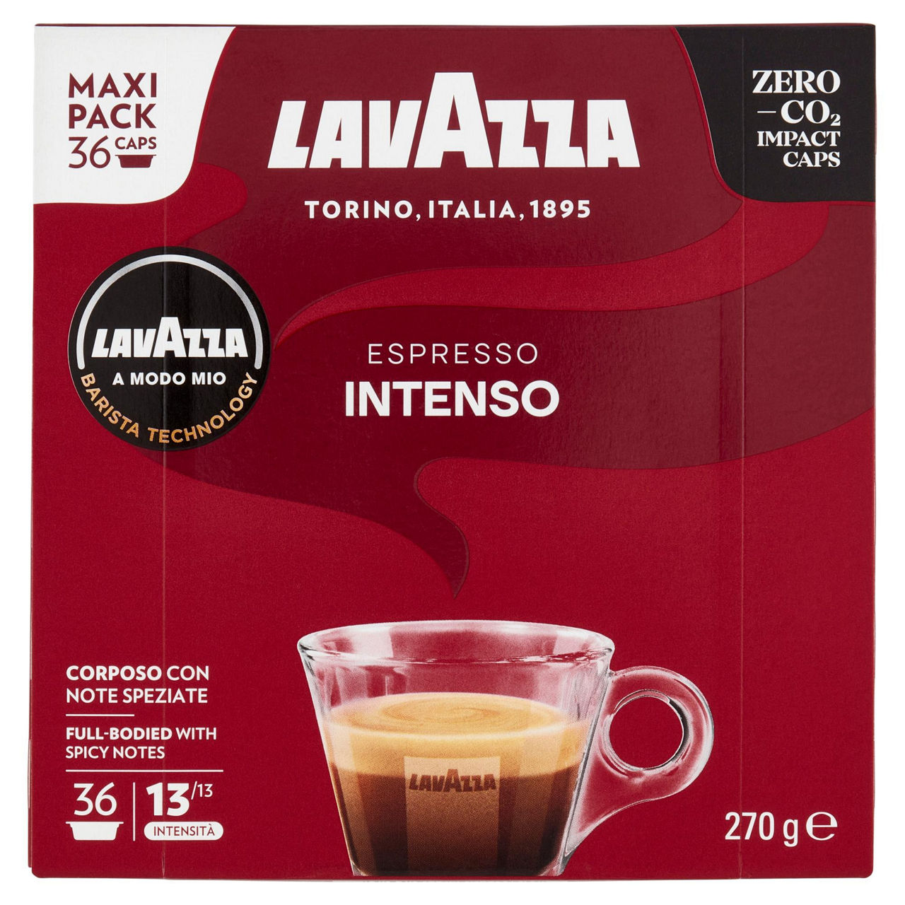 Caffè in capsule espresso Intenso 36 pz - Immagine 01