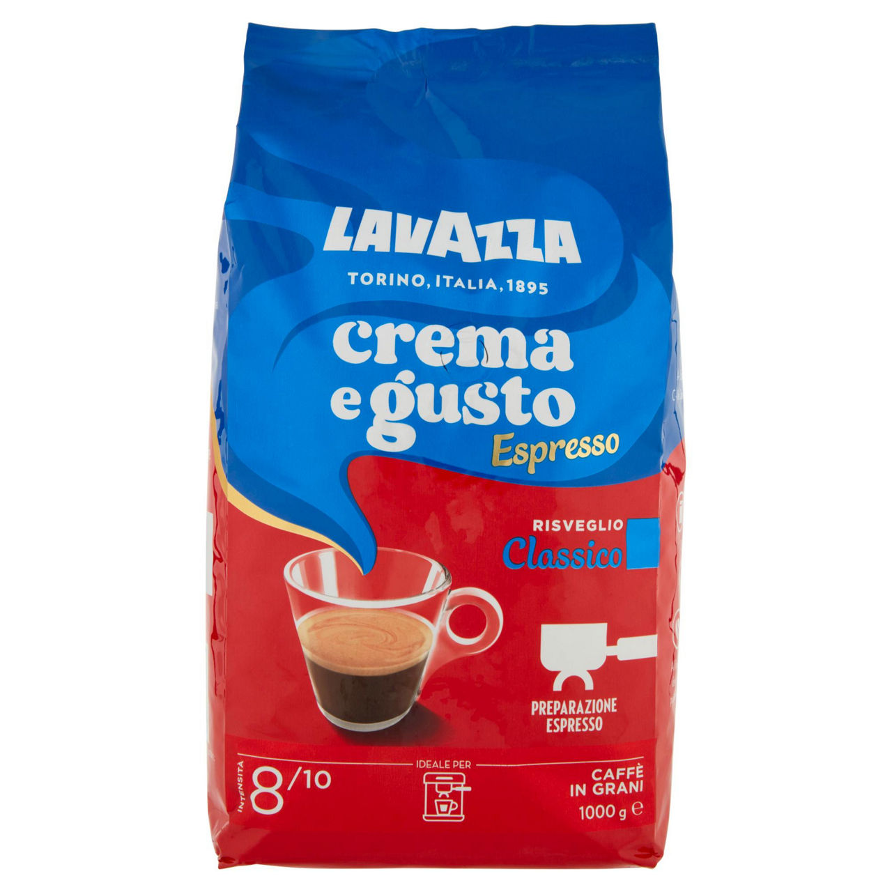 Caffè in grani Crema e Gusto espresso 1 kg - Immagine 01