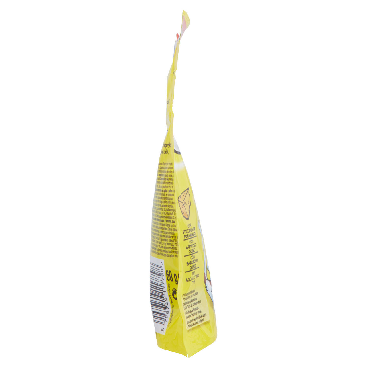 Snack gatto catisfactions formaggio sacchetto gr 60 - Immagine 31