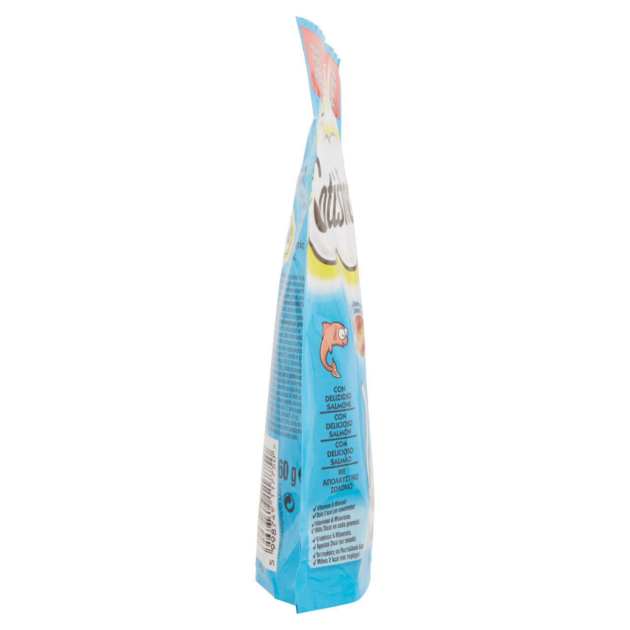 Snack gatto catisfactions salmone sacchetto gr 60 - Immagine 51
