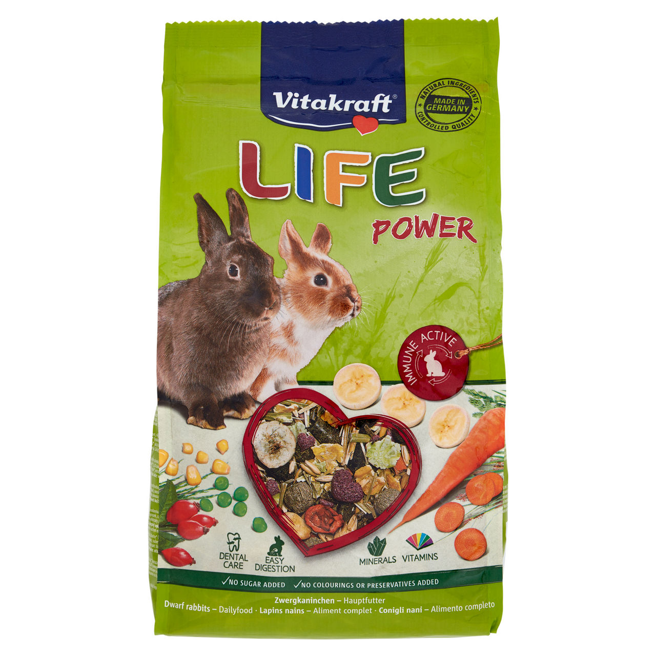 Life power per conigli vitakraft g 600 - Immagine 01