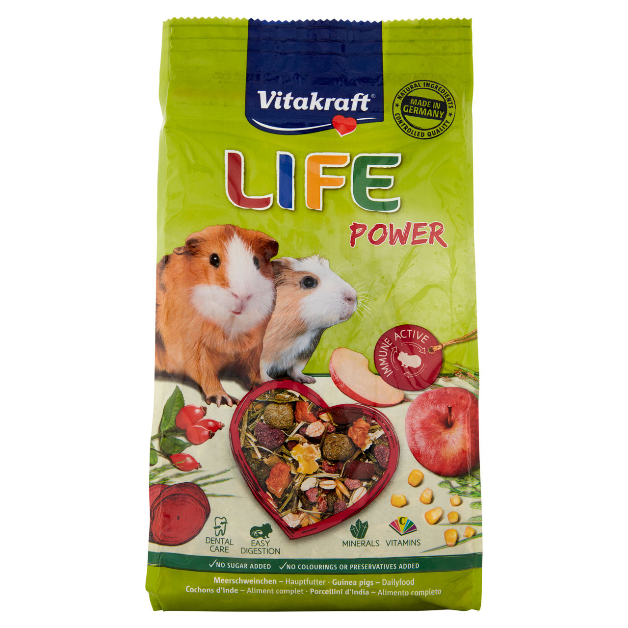 Life power per porcellini d'india vitakraft 600g - Immagine 01