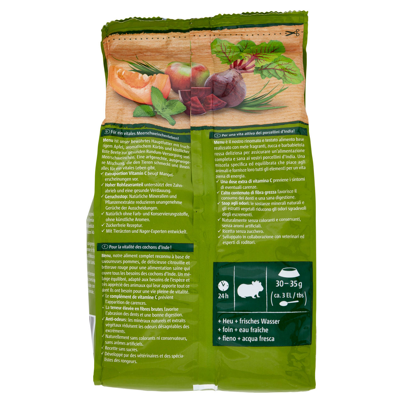 Menu vital per porcellini d'india vitakraft kg 1 - Immagine 21