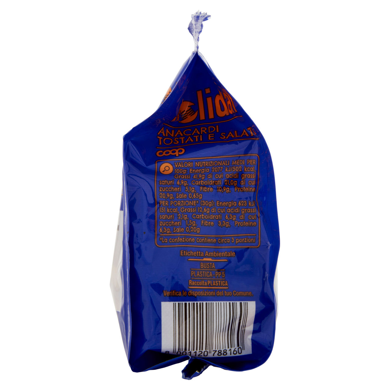 Anacardi tostati e salati 100 gr - Immagine 11