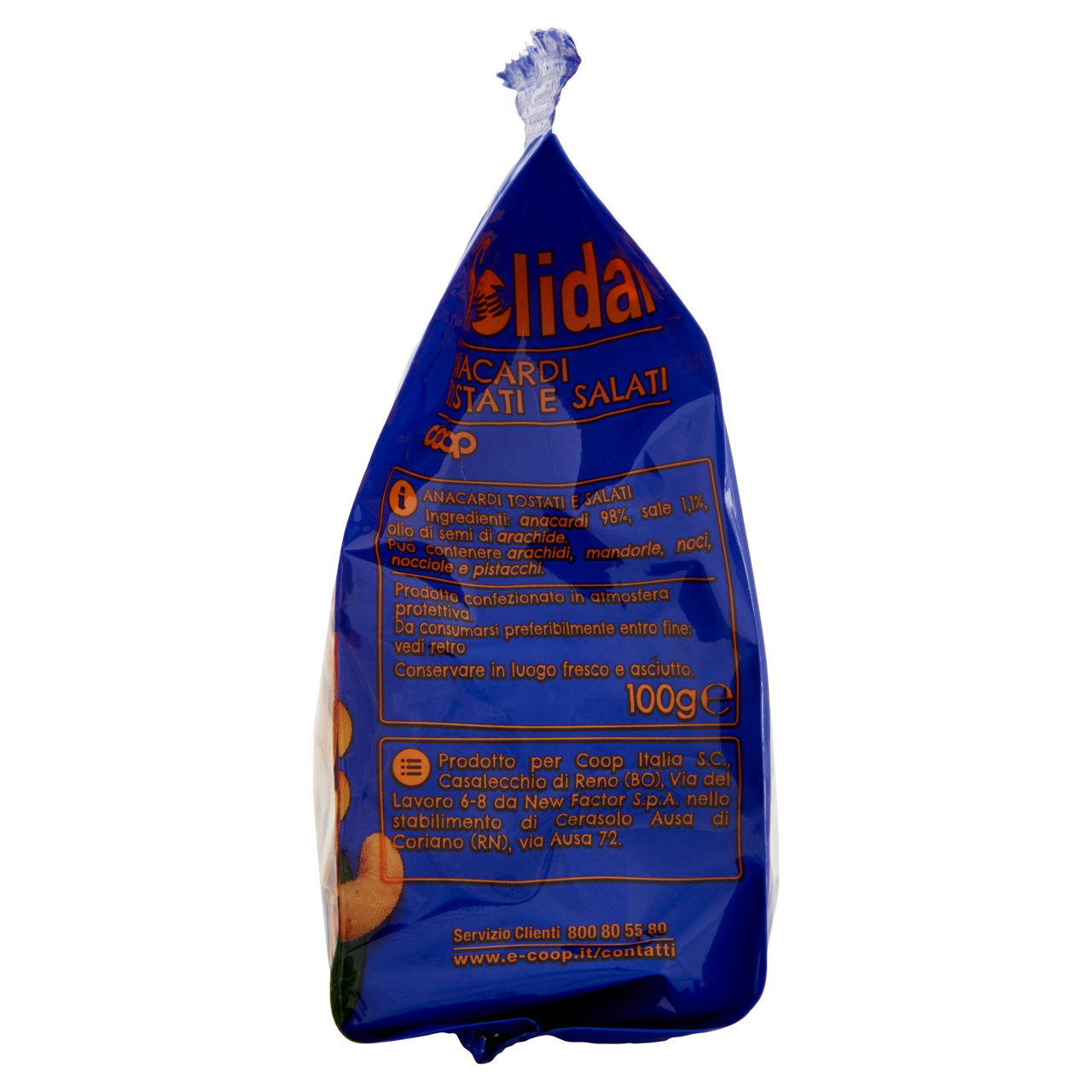 Anacardi tostati e salati 100 gr - Immagine 61