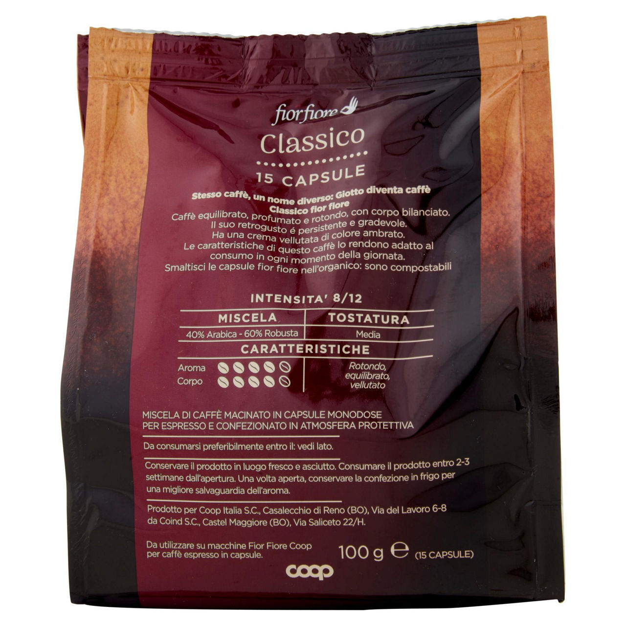 Caffè in capsule compostabili classico 15 pz - Immagine 21