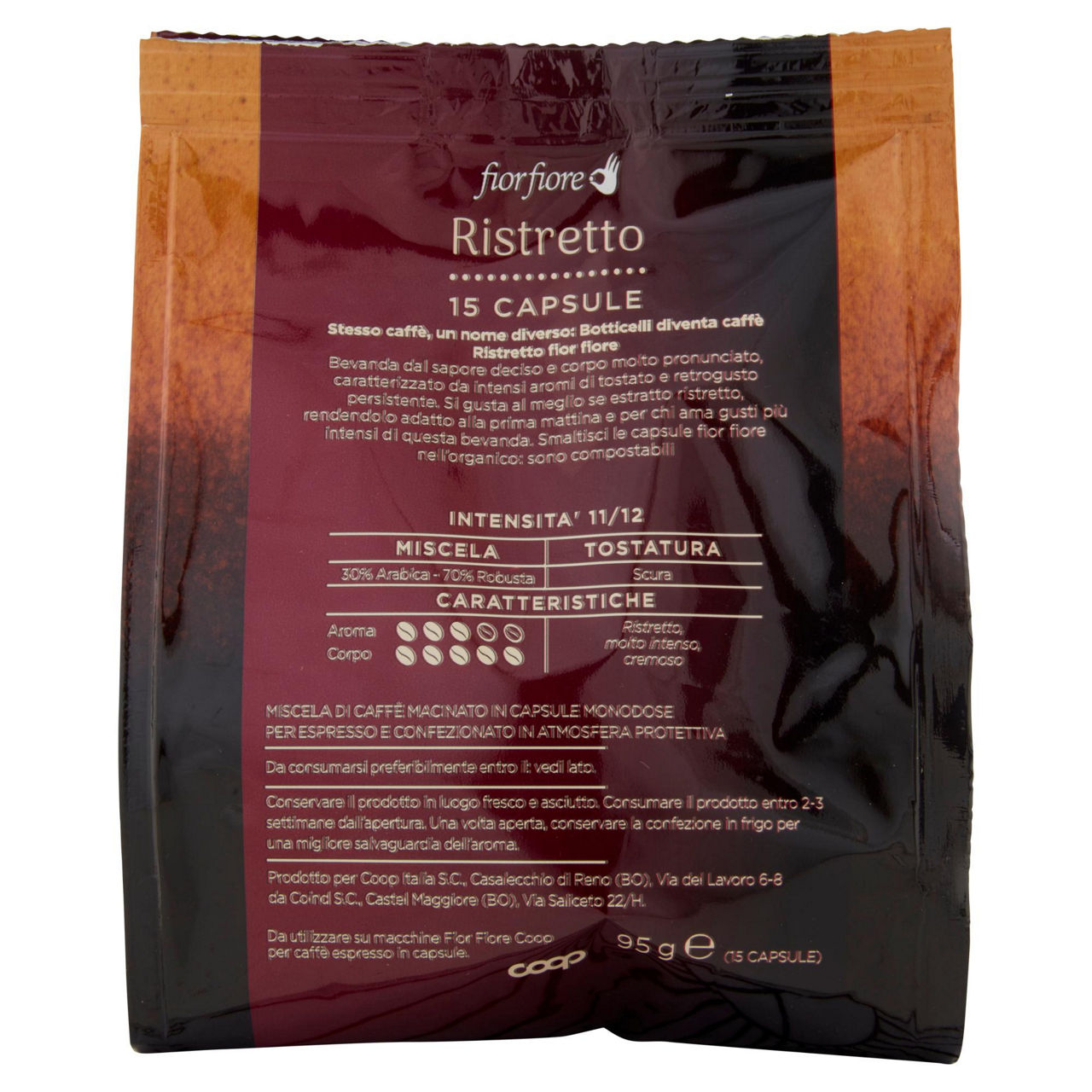 Caffè in capsule compostabili ristretto 15 pz - Immagine 21