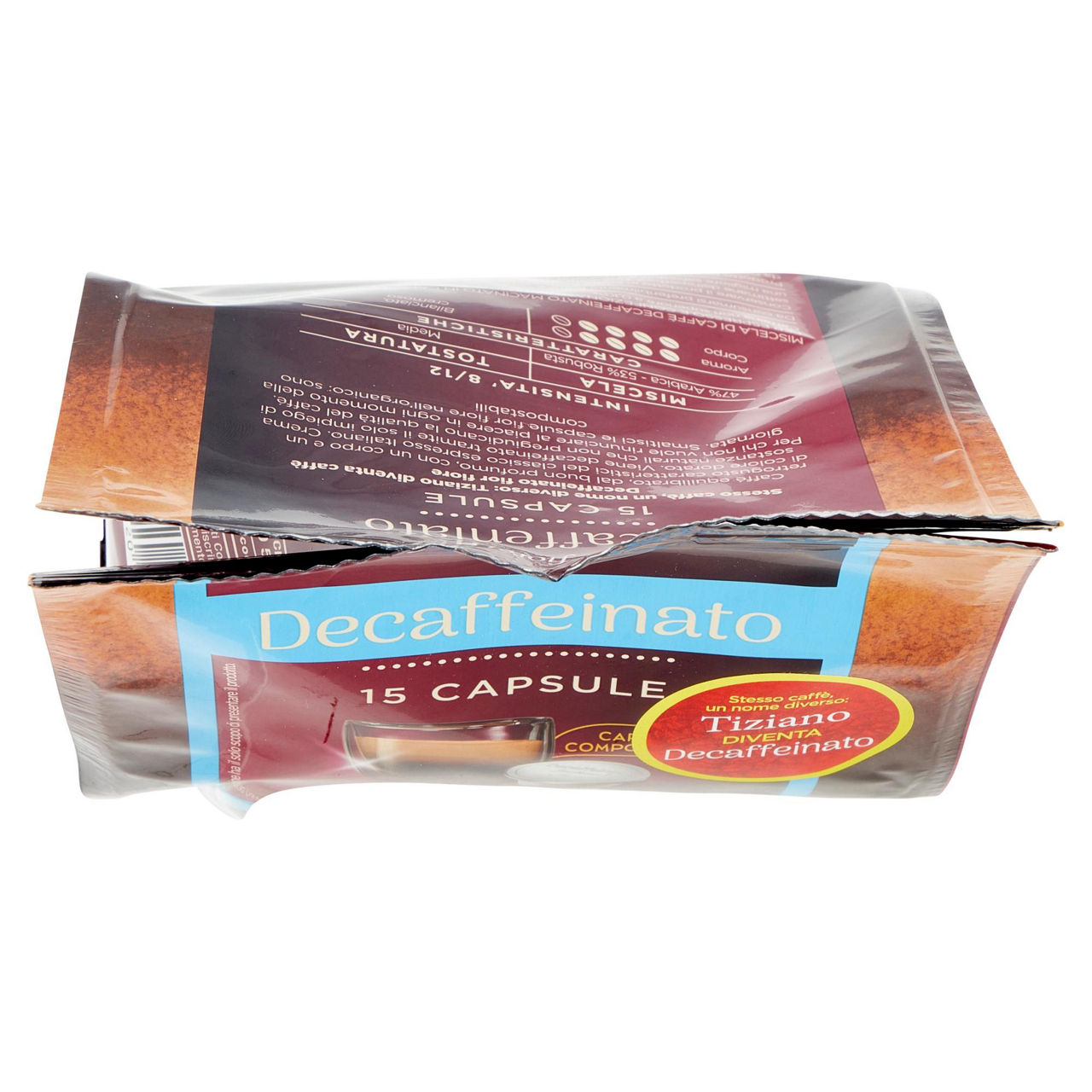 Caffè in capsule compostabili decaffeinato 15 pz - Immagine 61