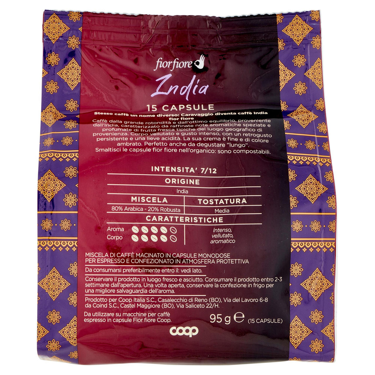 Caffè in capsule compostabili India 15 pz - Immagine 21