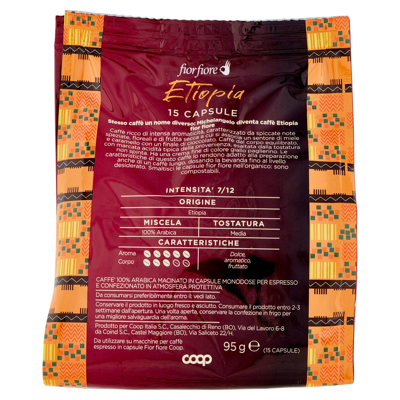 Caffè in capsule compostabili Etiopia 15 pz - Immagine 51