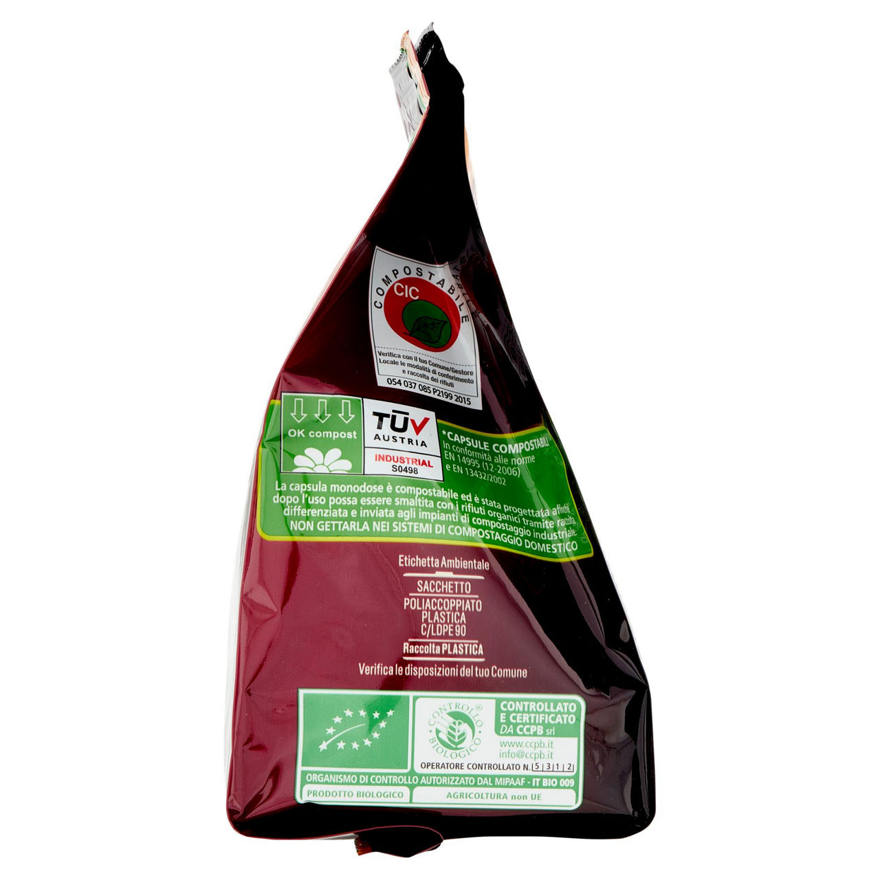 Caffè in capsule compostabili 100% Arabica bio 15 pz - Immagine 11