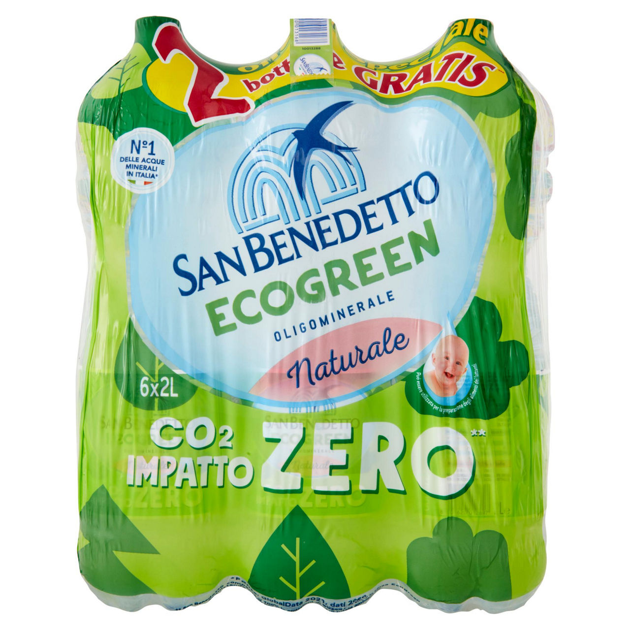 Acqua minerale naturale 2 lt x 4 + 2 pz omaggio - Immagine 51