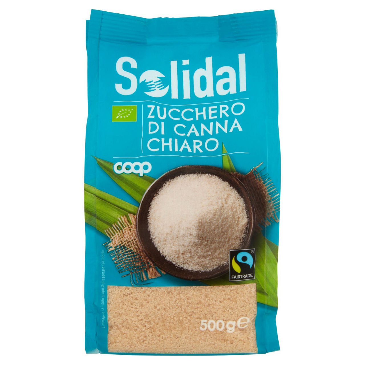 Zucchero di canna chiaro 500 gr