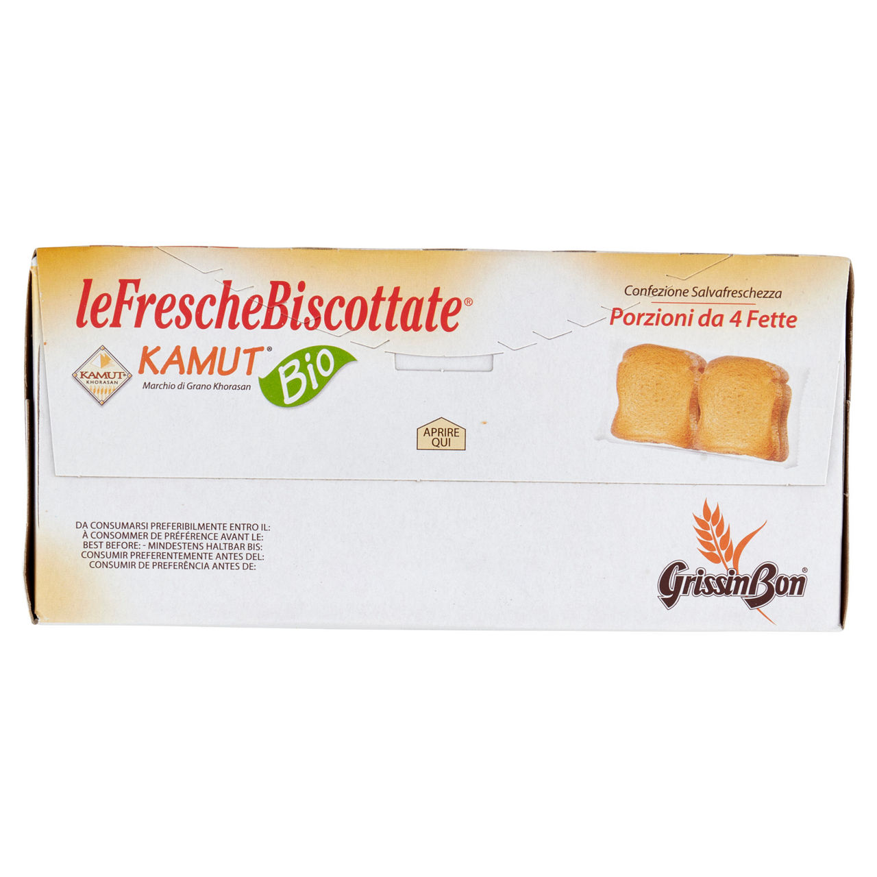Fette biscottate di kamut bio 250 gr - Immagine 41