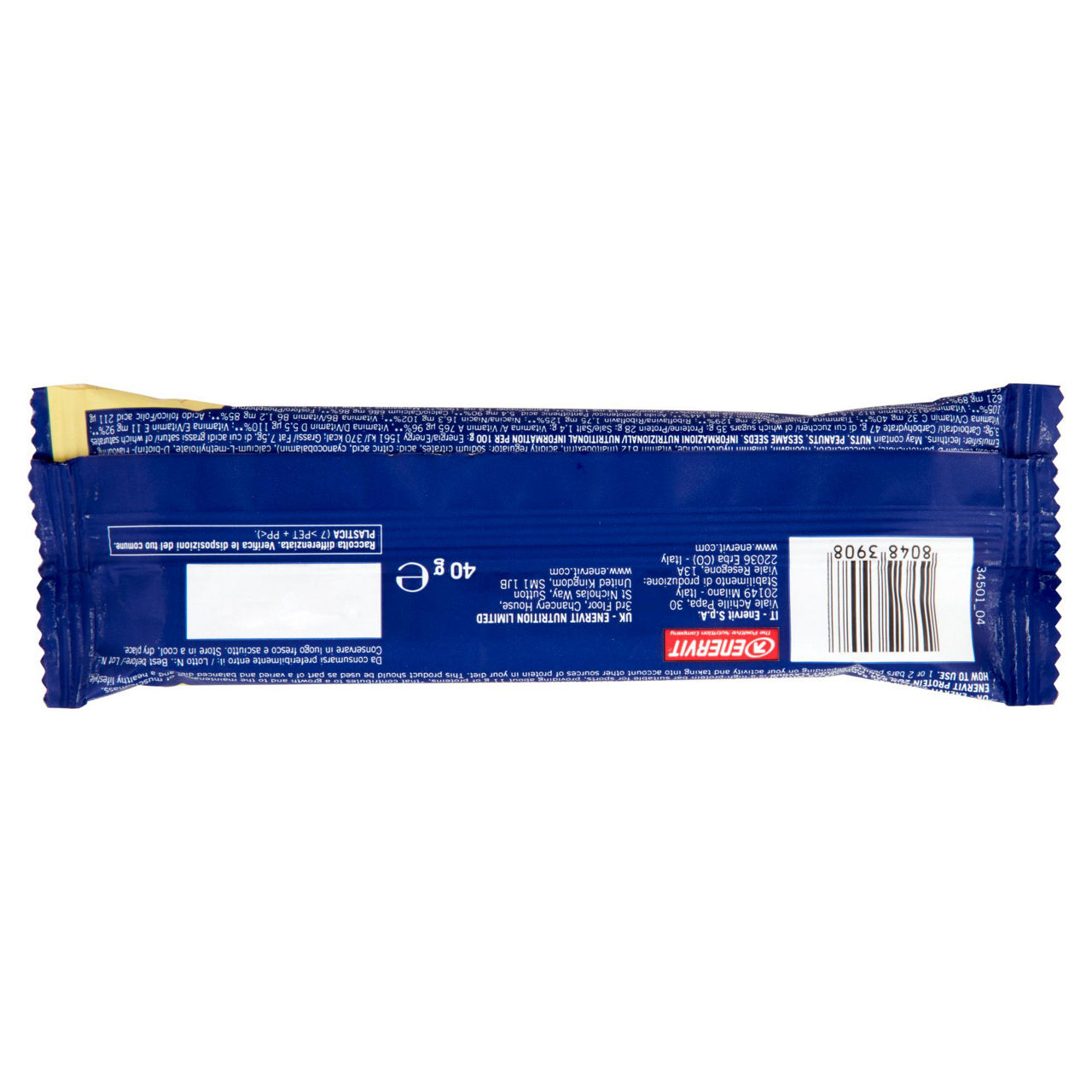 Barretta proteica con vitamine e minerali alla vaniglia e yogurt 40 gr - Immagine 21