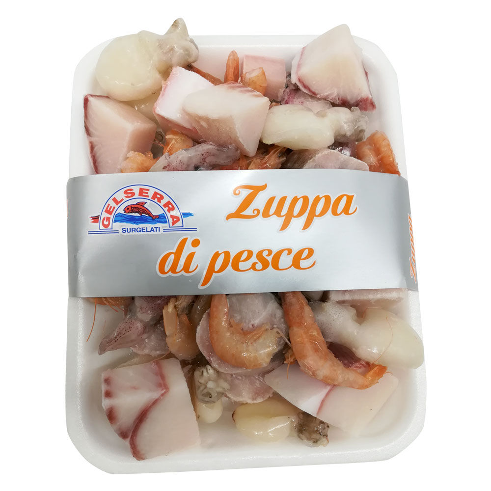 Preparato per zuppa di pesce congelato 800 gr