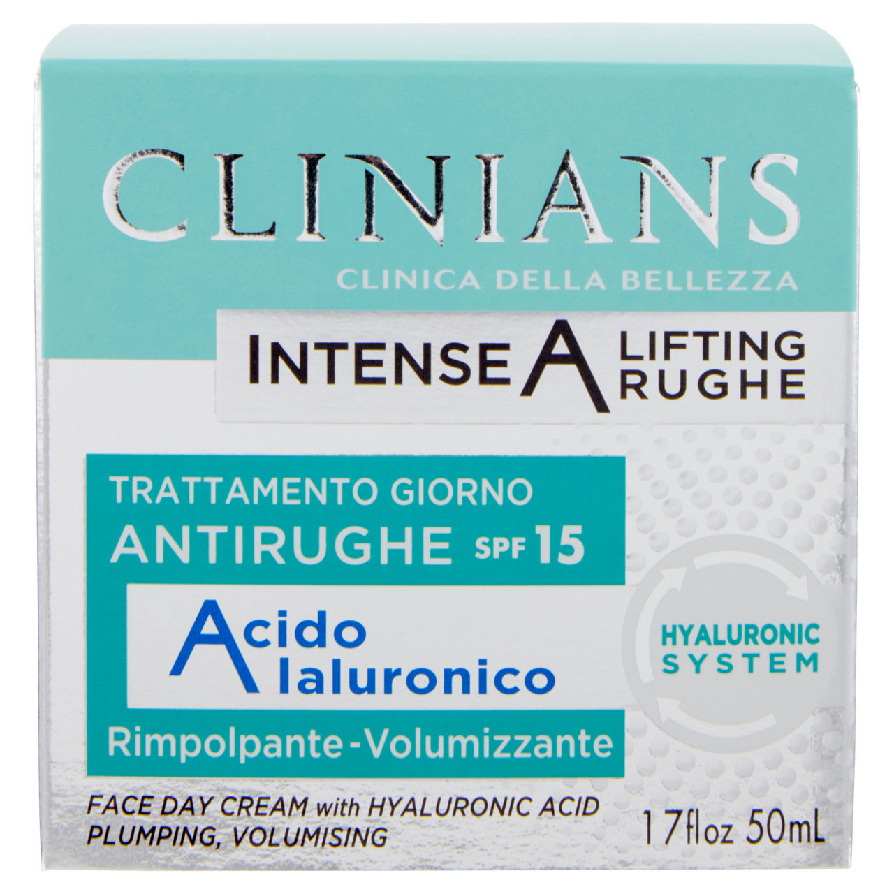 Crema viso giorno anti rughe con acido Ialuronico 50 ml